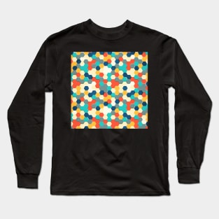 Hexagon stamp Long Sleeve T-Shirt